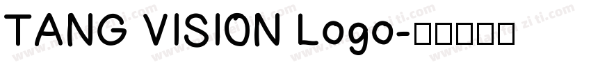 TANG VISION Logo字体转换
